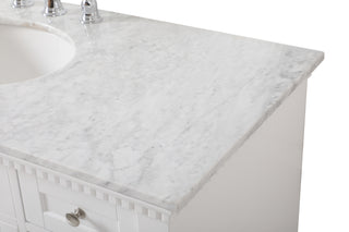 Clarence Bathroom Vanity Set in White