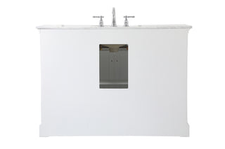 Clarence Bathroom Vanity Set in White