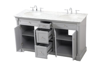 Clarence Bathroom Vanity Set in Grey