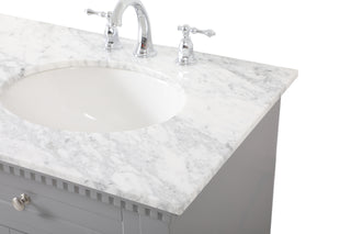 Clarence Bathroom Vanity Set in Grey