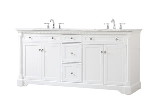 Clarence Bathroom Vanity Set in White