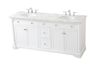Clarence Bathroom Vanity Set in White