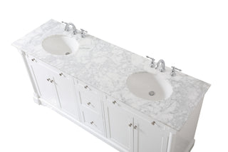Clarence Bathroom Vanity Set in White