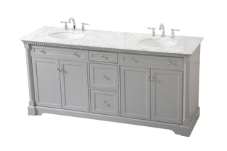Clarence Bathroom Vanity Set in Grey