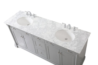Clarence Bathroom Vanity Set in Grey