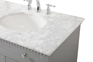 Clarence Bathroom Vanity Set in Grey