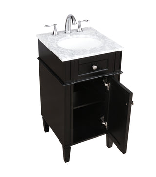 Park Avenue Bathroom Vanity Set in Black