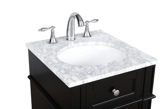 Park Avenue Bathroom Vanity Set in Black