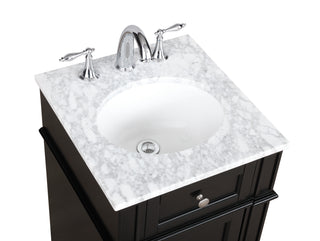 Park Avenue Bathroom Vanity Set in Black