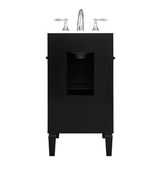 Park Avenue Bathroom Vanity Set in Black