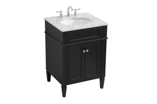 Park Avenue Bathroom Vanity Set in Black