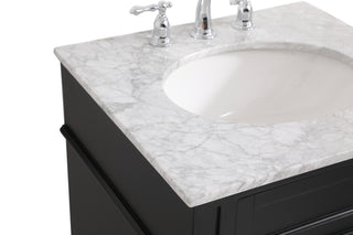 Park Avenue Bathroom Vanity Set in Black
