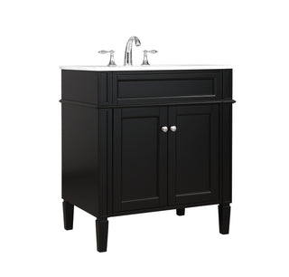 Park Avenue Bathroom Vanity Set in Black
