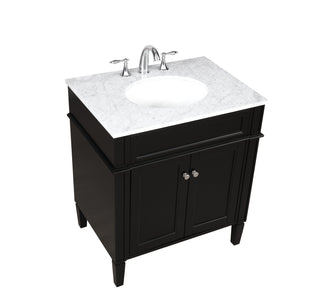 Park Avenue Bathroom Vanity Set in Black
