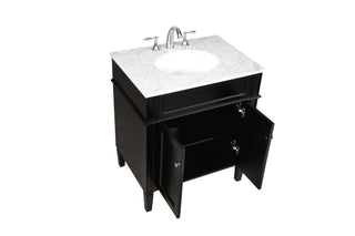 Park Avenue Bathroom Vanity Set in Black