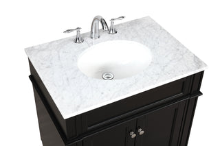 Park Avenue Bathroom Vanity Set in Black