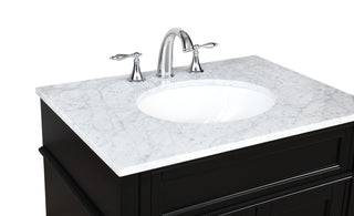 Park Avenue Bathroom Vanity Set in Black