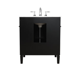 Park Avenue Bathroom Vanity Set in Black