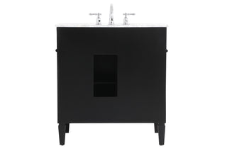 Park Avenue Bathroom Vanity Set in Black