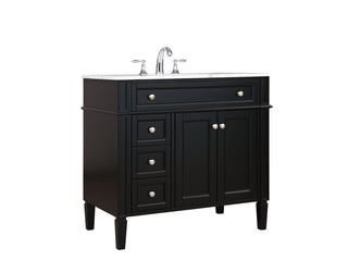 Park Avenue Bathroom Vanity Set in Black