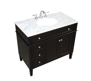 Park Avenue Bathroom Vanity Set in Black