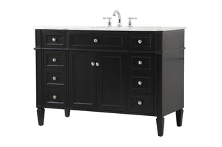 Park Avenue Bathroom Vanity Set in Black