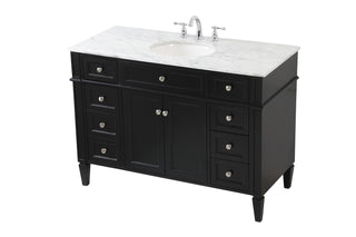 Park Avenue Bathroom Vanity Set in Black