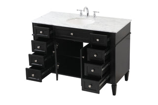 Park Avenue Bathroom Vanity Set in Black