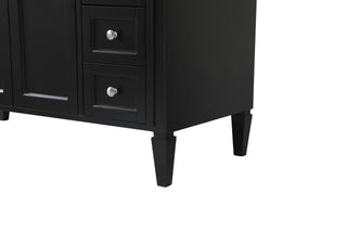 Park Avenue Bathroom Vanity Set in Black