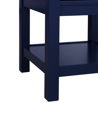 Metropolis Bathroom Vanity Set in Blue