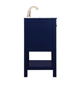 Metropolis Bathroom Vanity Set in Blue
