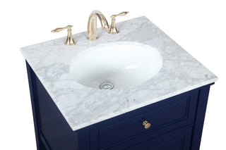Metropolis Bathroom Vanity Set in Blue