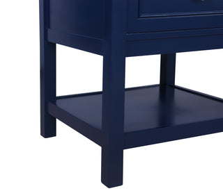 Metropolis Bathroom Vanity Set in Blue