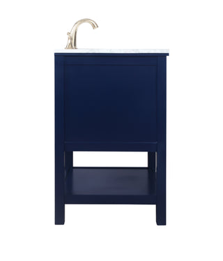 Metropolis Bathroom Vanity Set in Blue