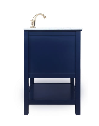 Metropolis Bathroom Vanity Set in Blue