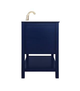Metropolis Bathroom Vanity Set in Blue