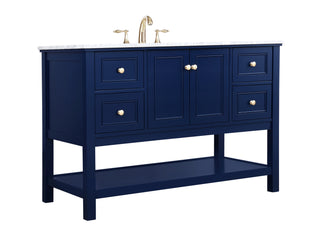 Metropolis Bathroom Vanity Set in Blue