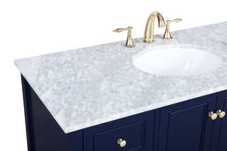 Metropolis Bathroom Vanity Set in Blue