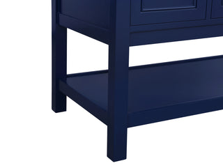 Metropolis Bathroom Vanity Set in Blue