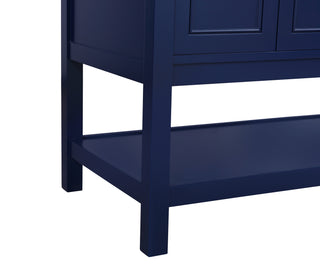 Metropolis Bathroom Vanity Set in Blue
