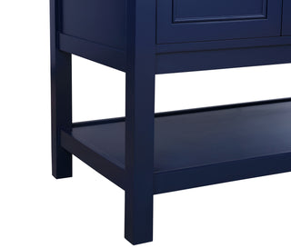 Metropolis Bathroom Vanity Set in Blue