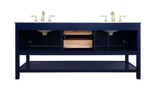 Metropolis Bathroom Vanity Set in Blue