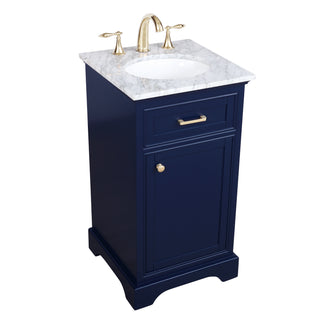 Americana Bathroom Vanity Set in Blue