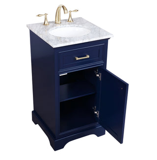 Americana Bathroom Vanity Set in Blue