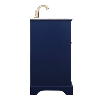 Americana Bathroom Vanity Set in Blue
