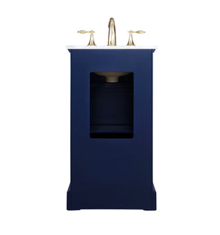 Americana Bathroom Vanity Set in Blue