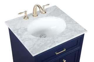 Americana Bathroom Vanity Set in Blue