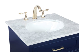 Americana Bathroom Vanity Set in Blue