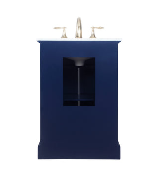 Americana Bathroom Vanity Set in Blue