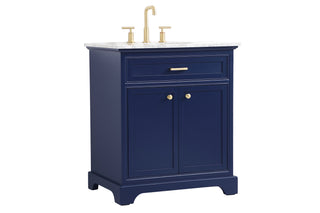Americana Bathroom Vanity Set in Blue